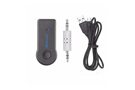 BLUETOOTH AUX MÜZİK ALICISI ARAÇ KİTİ - Universal Bluetooth 3.0 to AUX Çevirici