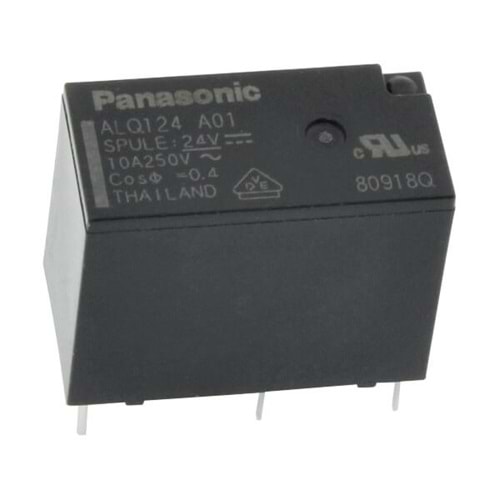 Röle - PANASONIC ALQ124A01 POWER 10A 24VDC 1FormC