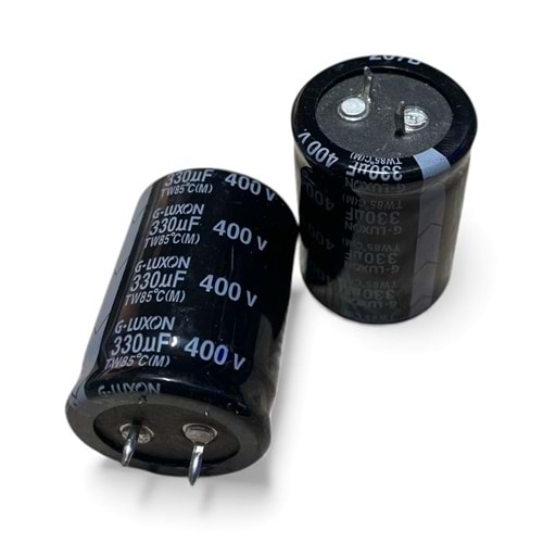 CAP.EL. 330uF 400V Kondansatör 30x40mm 105C K05 SNAP-IN