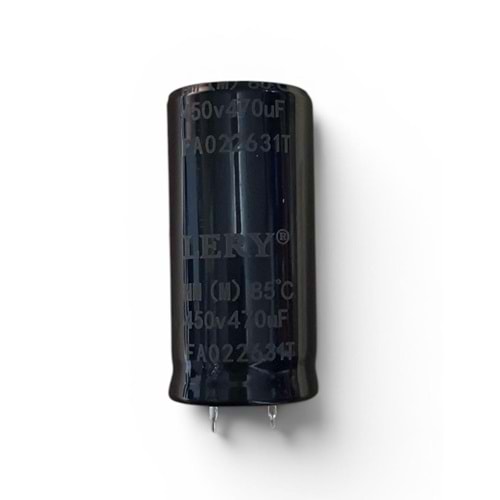 CAP.EL. LERY 470uF 450V Kondansatör 25x50 105C K05 SNAP-IN