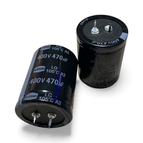 CAP.EL. TEAPO 470uF 400V Kondansatör 35x45 105C K05 SNAP-IN