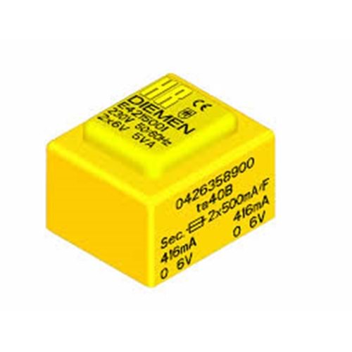 E4215057 - HR TRAFO DOKUMLU 5VA 2*12V