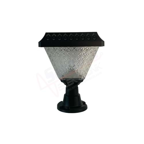 Hightek HT-2917 50W Beyaz Ledli Solar Bahçe Armatürü