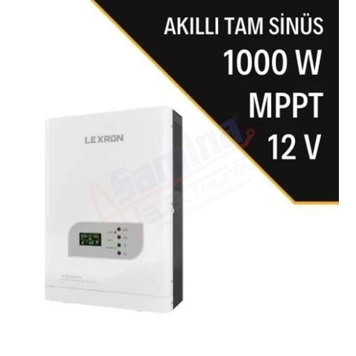 LEXRON 1KW 1.5KVA 12V MPPT AKILLI (SOLAR JENERATÖR)