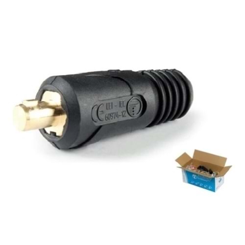 Jack - Trafimet CX0021 DKJ 50-70 mm² Kaynak Kablosu Kauçuklu Erkek Soket