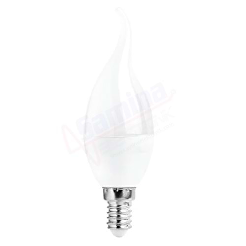 Osaka 230v 6w E14 Led Kivrik Buji Beyaz Ampül