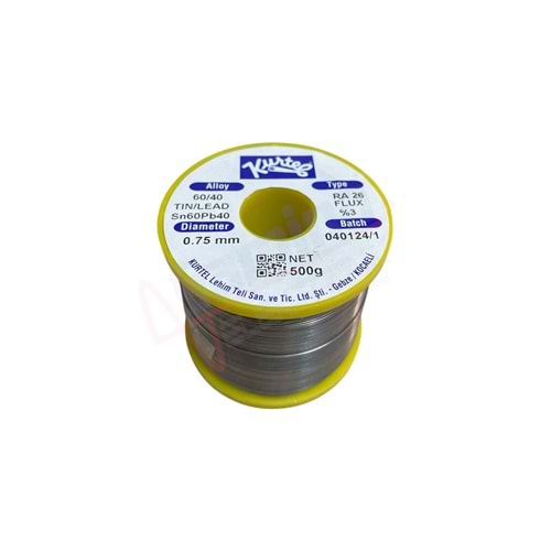 Kurtel 60/40 0,75mm 500gr Lehim Teli