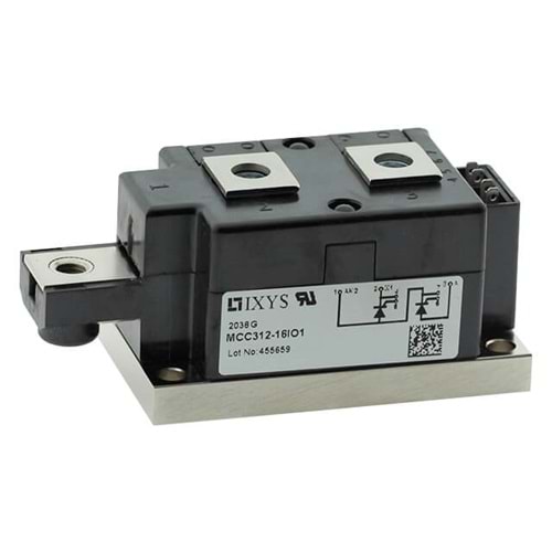 IXYS MCC312-16IO1 THYRISTOR MOD.DUAL 320A 1600V Y1-CU CHASSIS