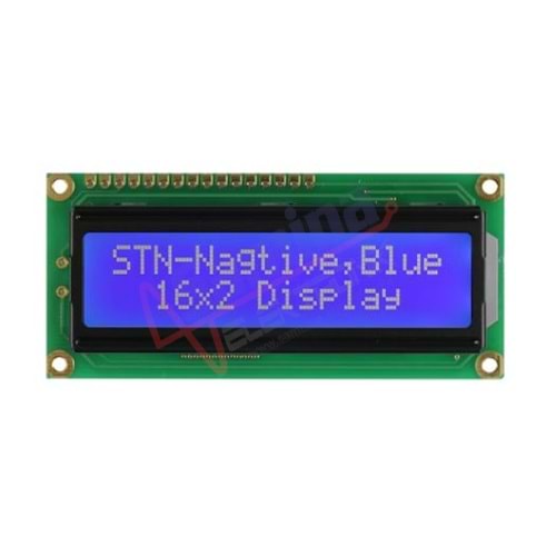 LCD XIAMEN PRECISE CHARACTER 16X2 STN NEGATIVE BLUE 5V