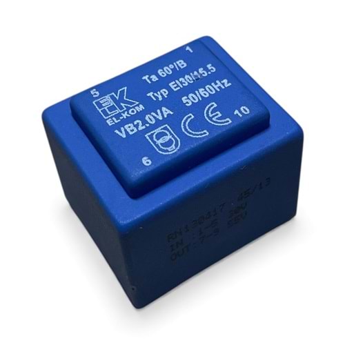 RN130417 - ELKOM TRAFO DOKUMLU 2VA in-30V out-55V