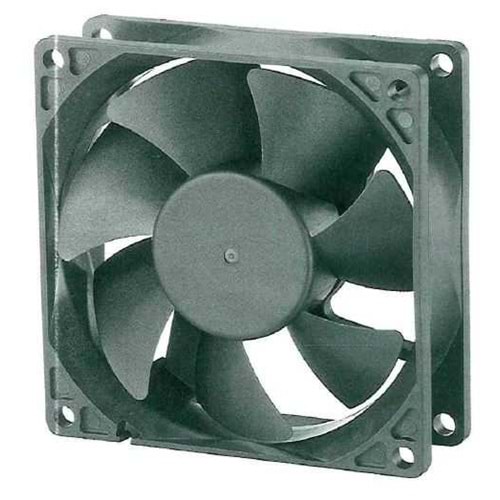 FAN - SAVIOR SD8025H5B 80x80x25MM 24V 0.13A 3.12W 3200RPM Ball Plastic 2 Pins Wire