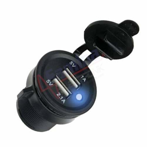 Saminatronik USB Şarj Modülü 5V 2,1A-1A