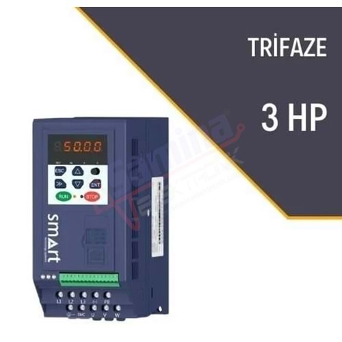 Smart VFD500-40T00220-PV 3HP Solar Pompa İnverter (Trifaze)