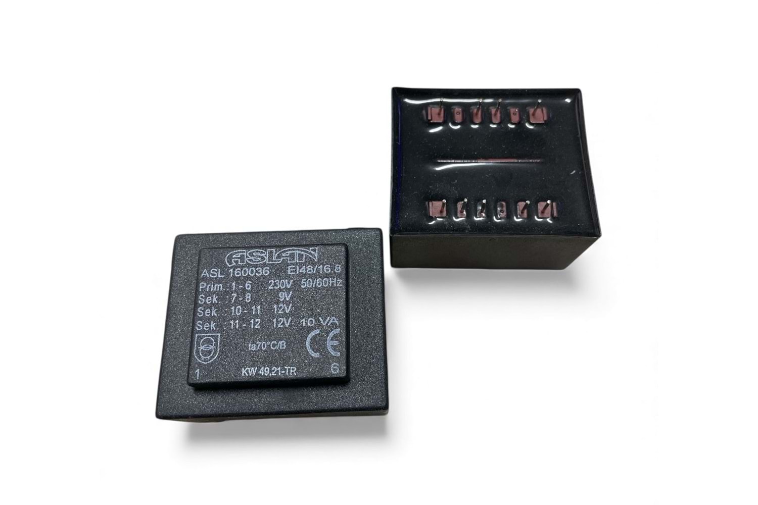 ASL 160036 EI4816,8 10VA TRAFO 1X9V 2X12V