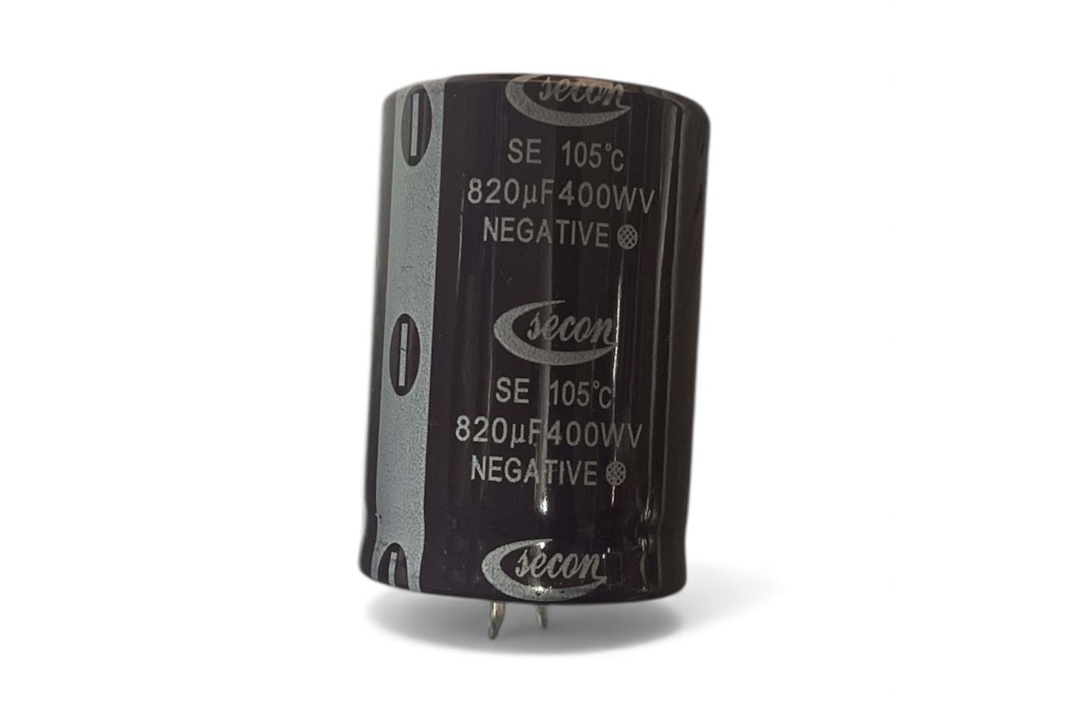 CAP.EL. SECON 820uF 400V Kondansatör 35x50 105C K05 SNAP-IN