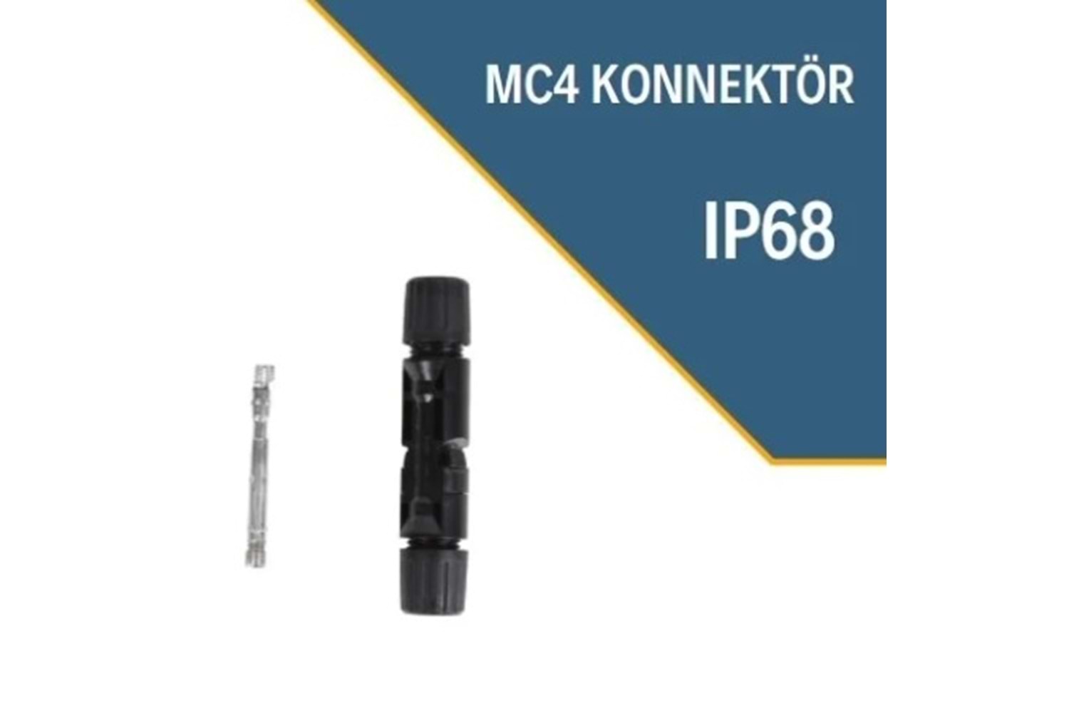 Solar MC4 Konnektör Tekli Bağlantı Seti