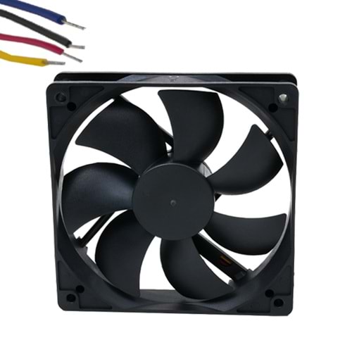 FAN - VENTUS FD122524B18PT 120x120x25MM 24VDC 0.06A 1,44W 1800RPM BB