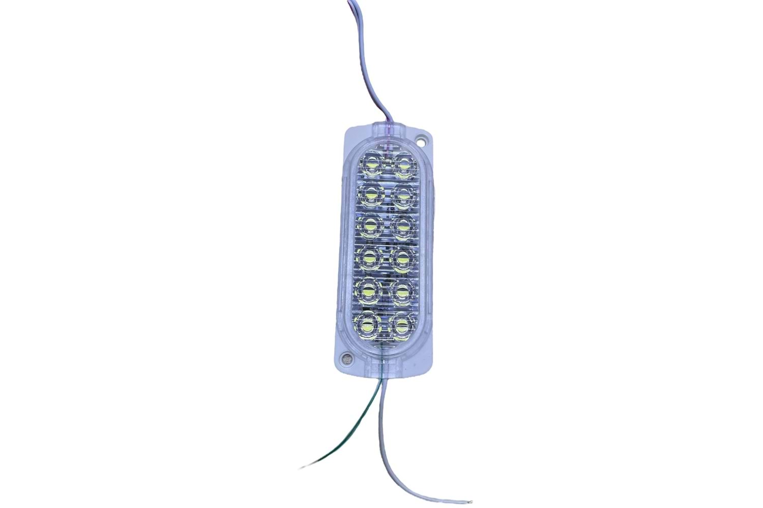 Saminatronik 12V 12 Ledli Çakar Animasyonlu Modül - BEYAZ