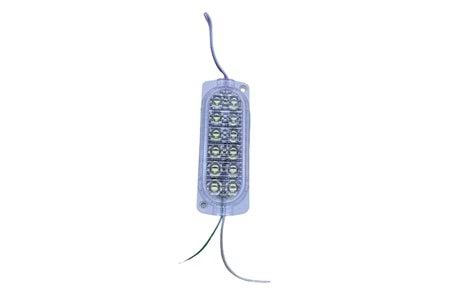 Saminatronik 12V 12 Ledli Çakar Animasyonlu Modül - BEYAZ