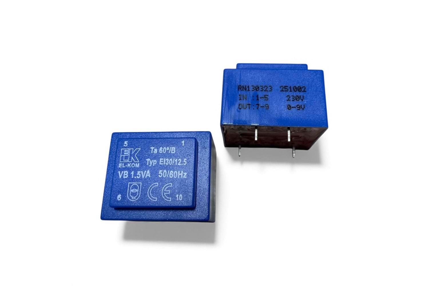 RN130323 - ELKOM TRAFO DOKUMLU 1.5VA 0-9V