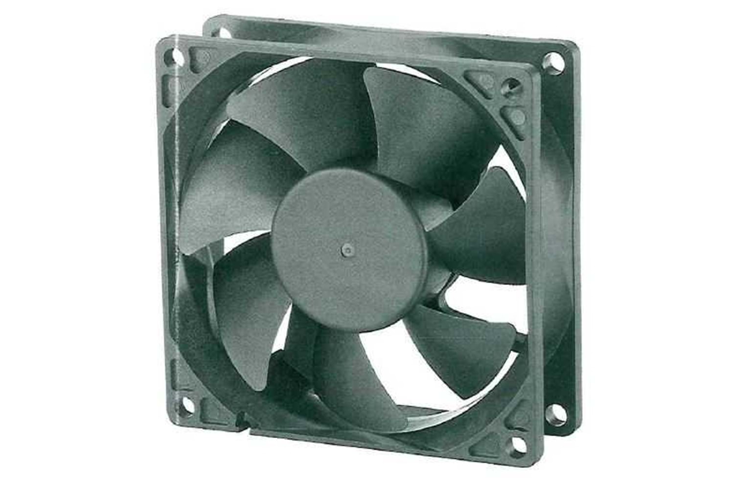 FAN - SAVIOR SD8025H5B 80x80x25MM 24V 0.13A 3.12W 3200RPM Ball Plastic 2 Pins Wire