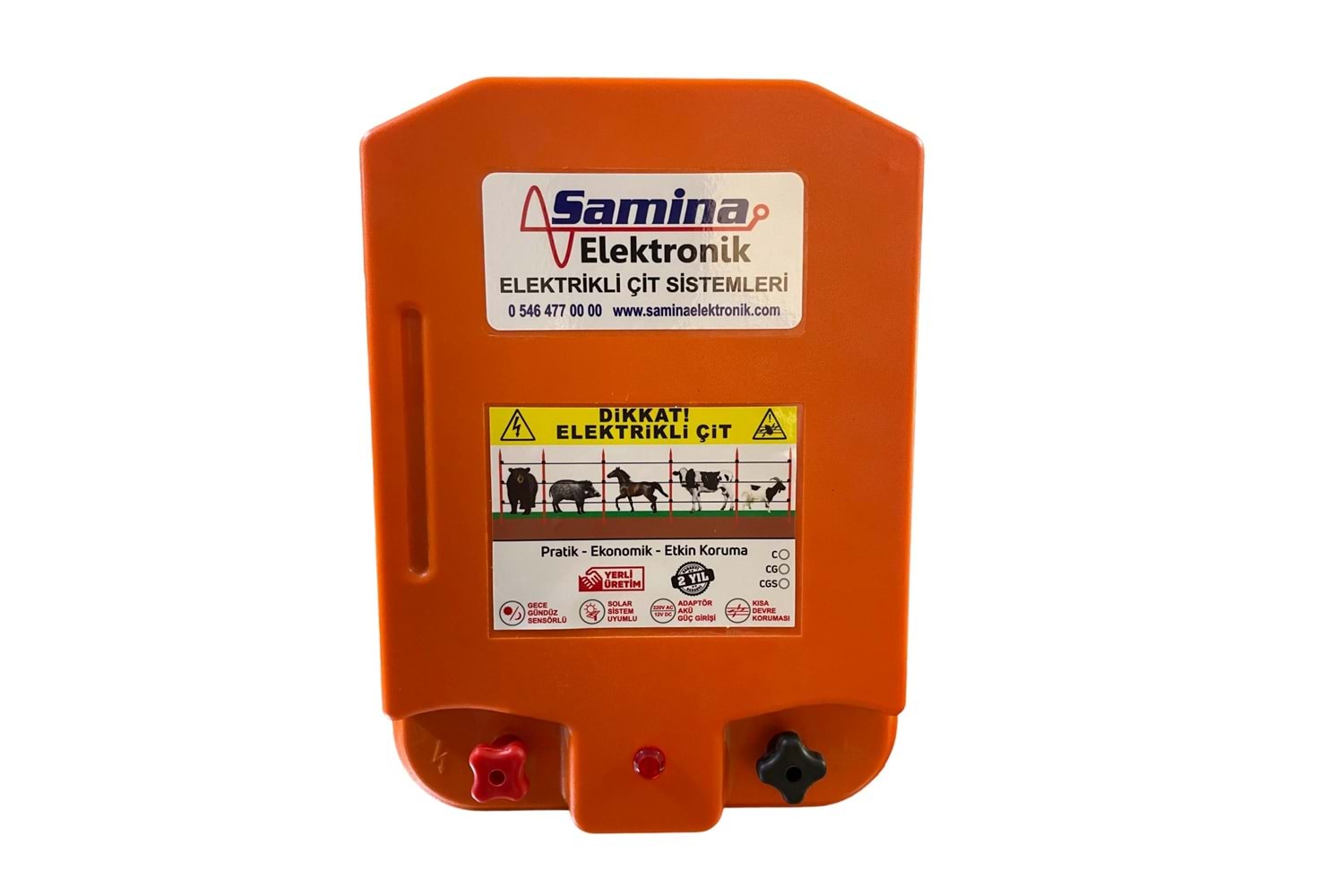 Samina YGS12-2000 Sensörlü Elektrikli Çit Cihazı
